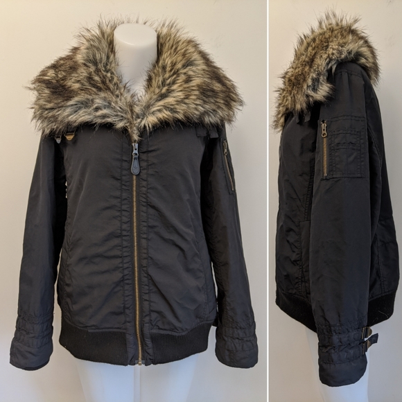 I. SPIEWAK & SONS Madison Flight Jacket, Black, L - Picture 3 of 10